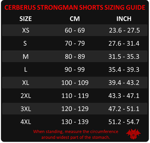 Image of Strongman Shorts V2 Schwarz (2,5 mm Neopren)