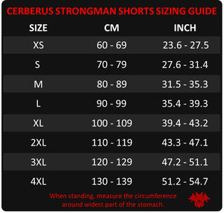 Strongman Shorts V2 Schwarz (2,5 mm Neopren)